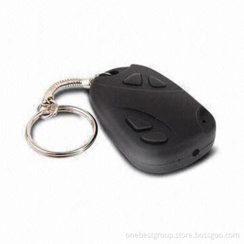 Spy Camera Car Key Chain with 720 x 480/640 x 480-pixel AVI Format, USB2.0 Interface
